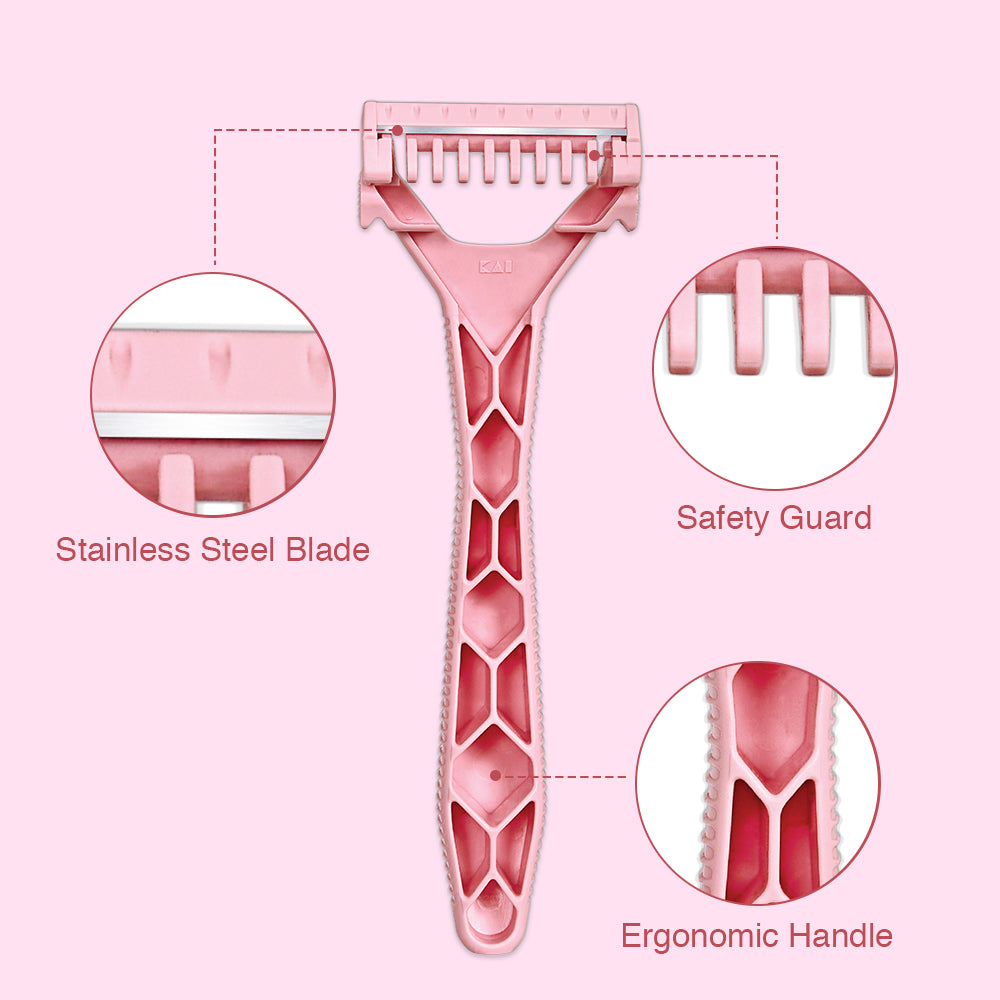 Kai She Can Body Razor For Women, Pack of 6