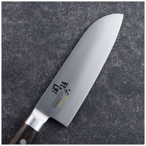 Kai Seki Magoroku Peacock Small Santoku 145mm