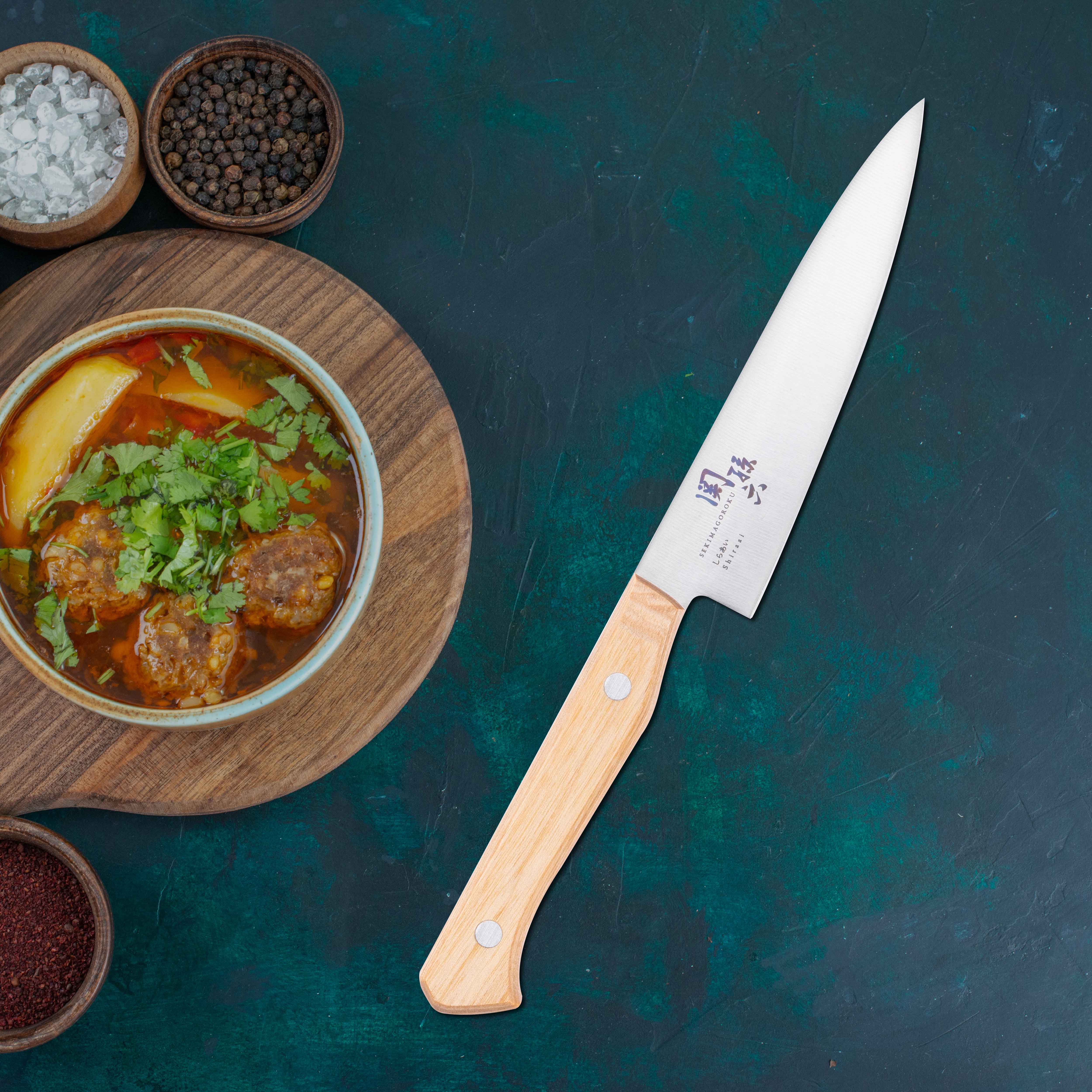 Kai Seki Magoroku Shiraai Petty Knife 120mm #000AB5480