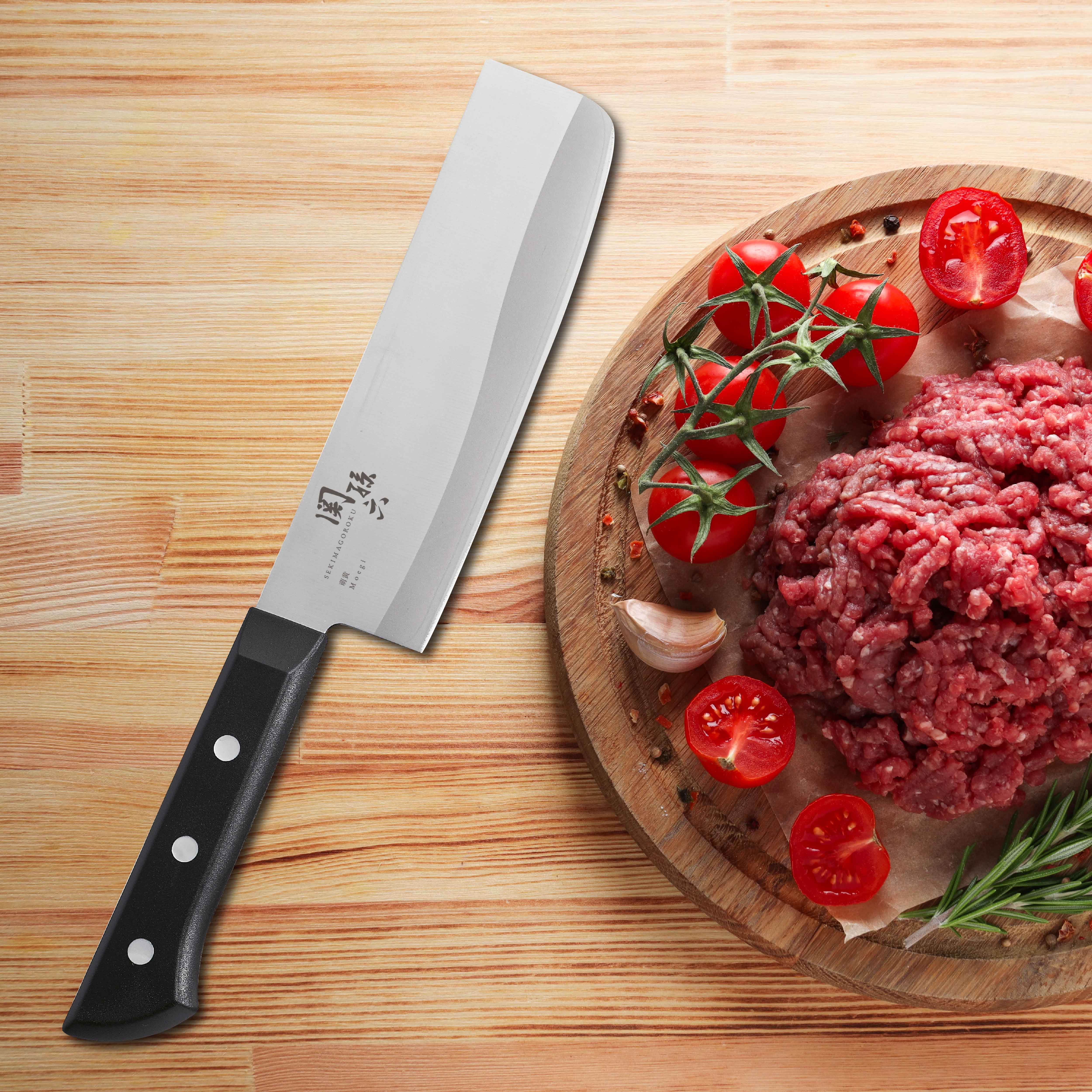 Kai Seki Magoroku Moegi Nakiri Vegetable Knife 165mm #AE2904
