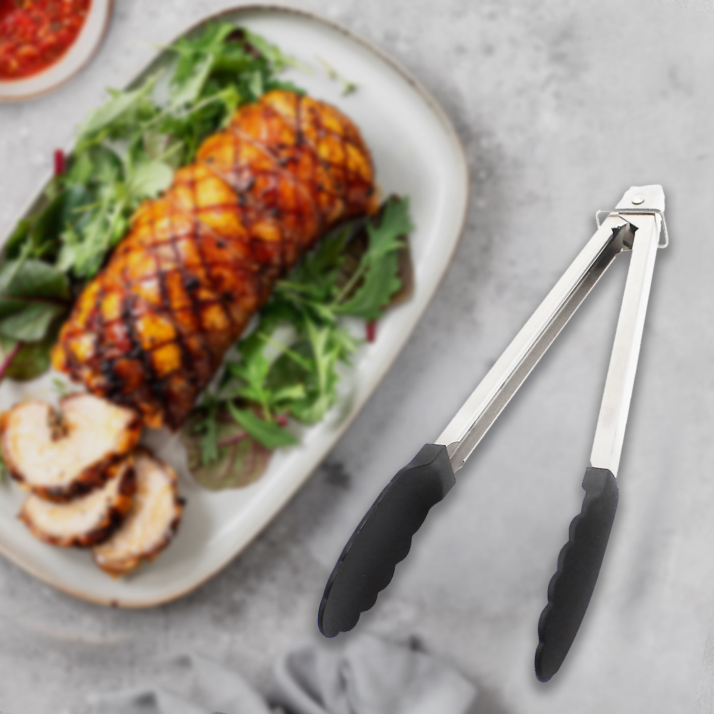 Kai Kitchen 27Cm Tongs (No Abs Lock)