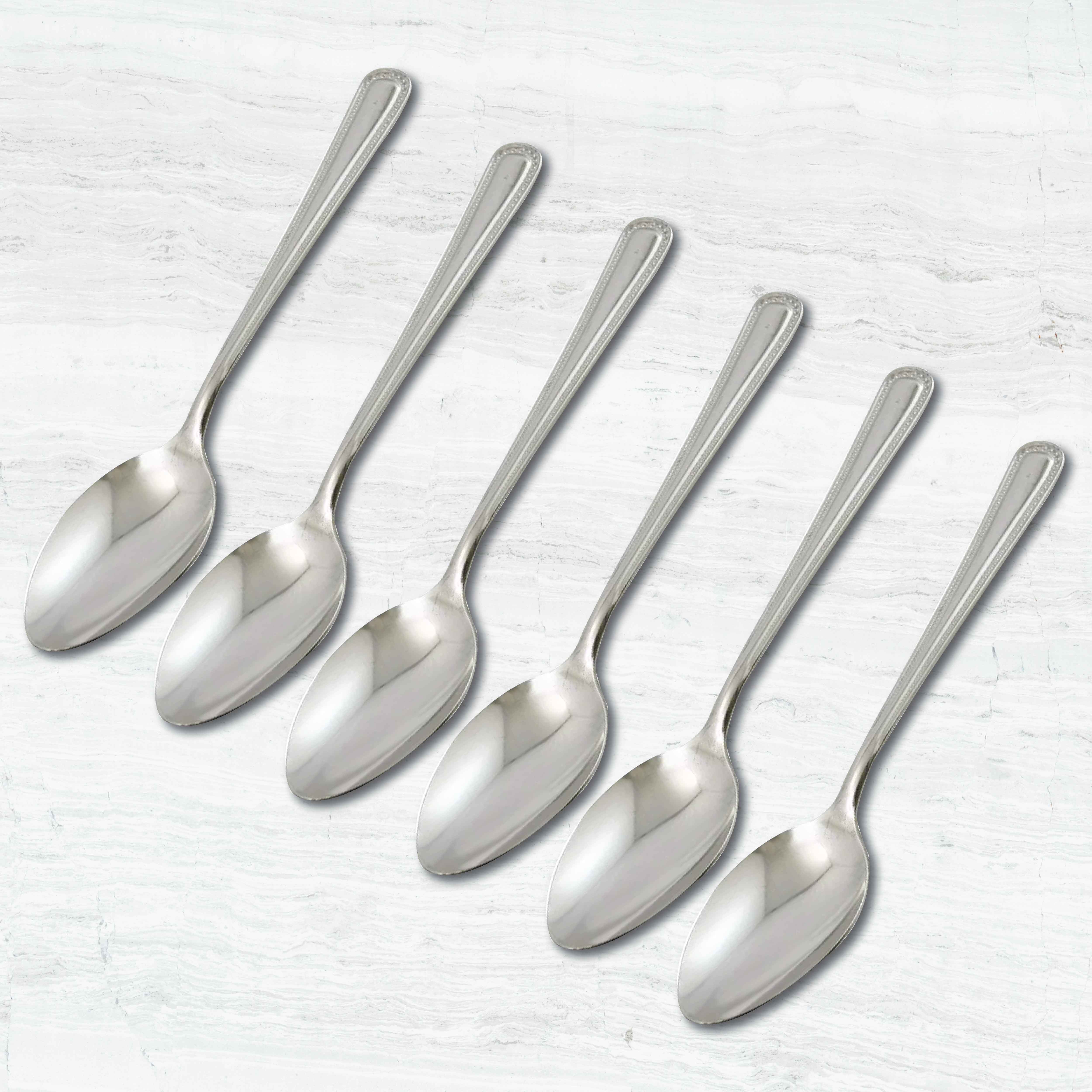 KAI New Comet Dessert Spoon (Set of 6) Made in Japan (000FA0702)