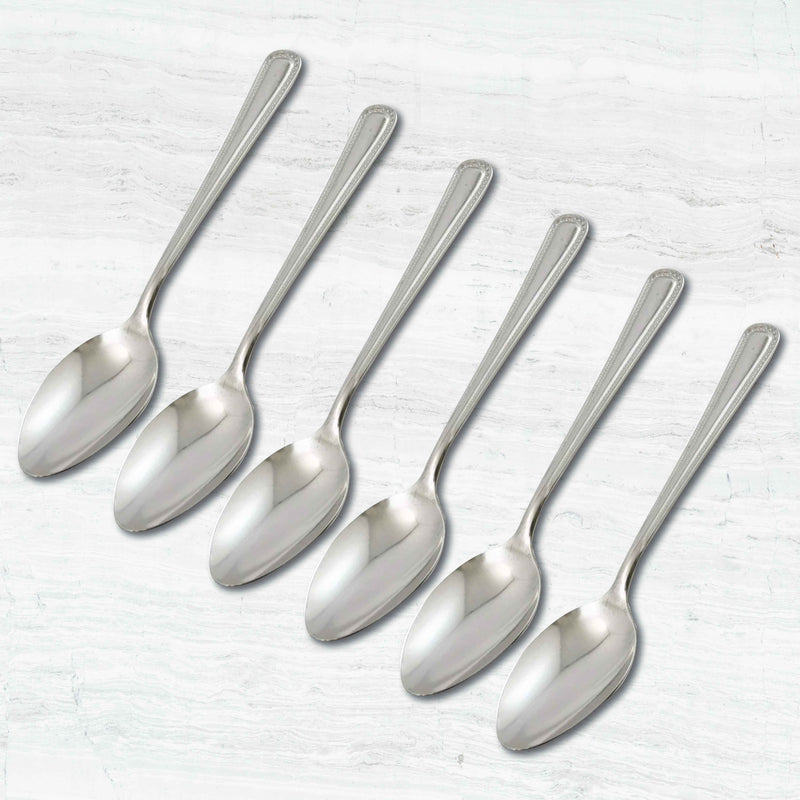 KAI New Comet Dessert Spoon (Set of 6) Made in Japan (000FA0702)