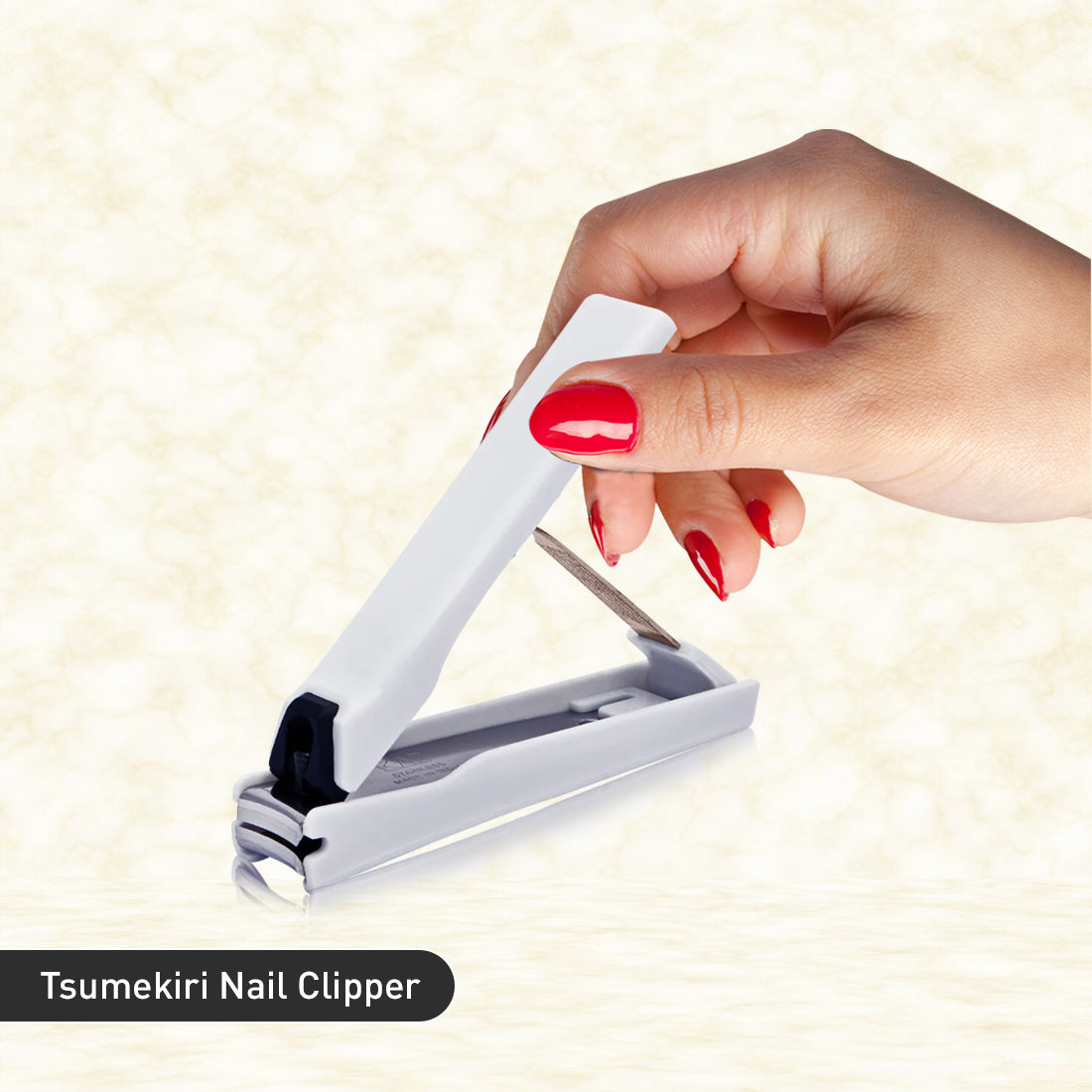 Kai Face & Eyebrow Razor with Professional Tweezer & Nail Clipper