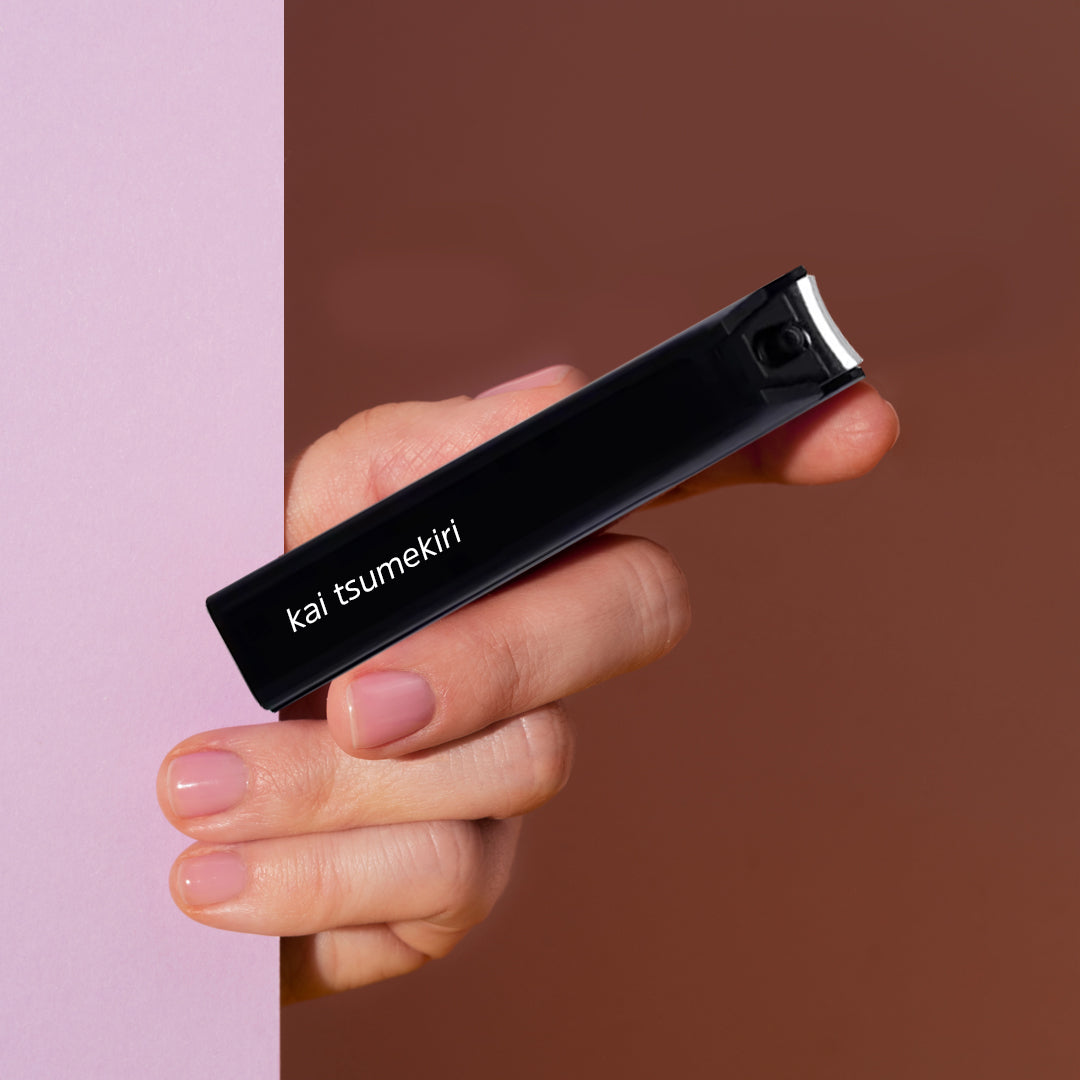 Kai Tsumekiri Nail Clipper Blister (Black)