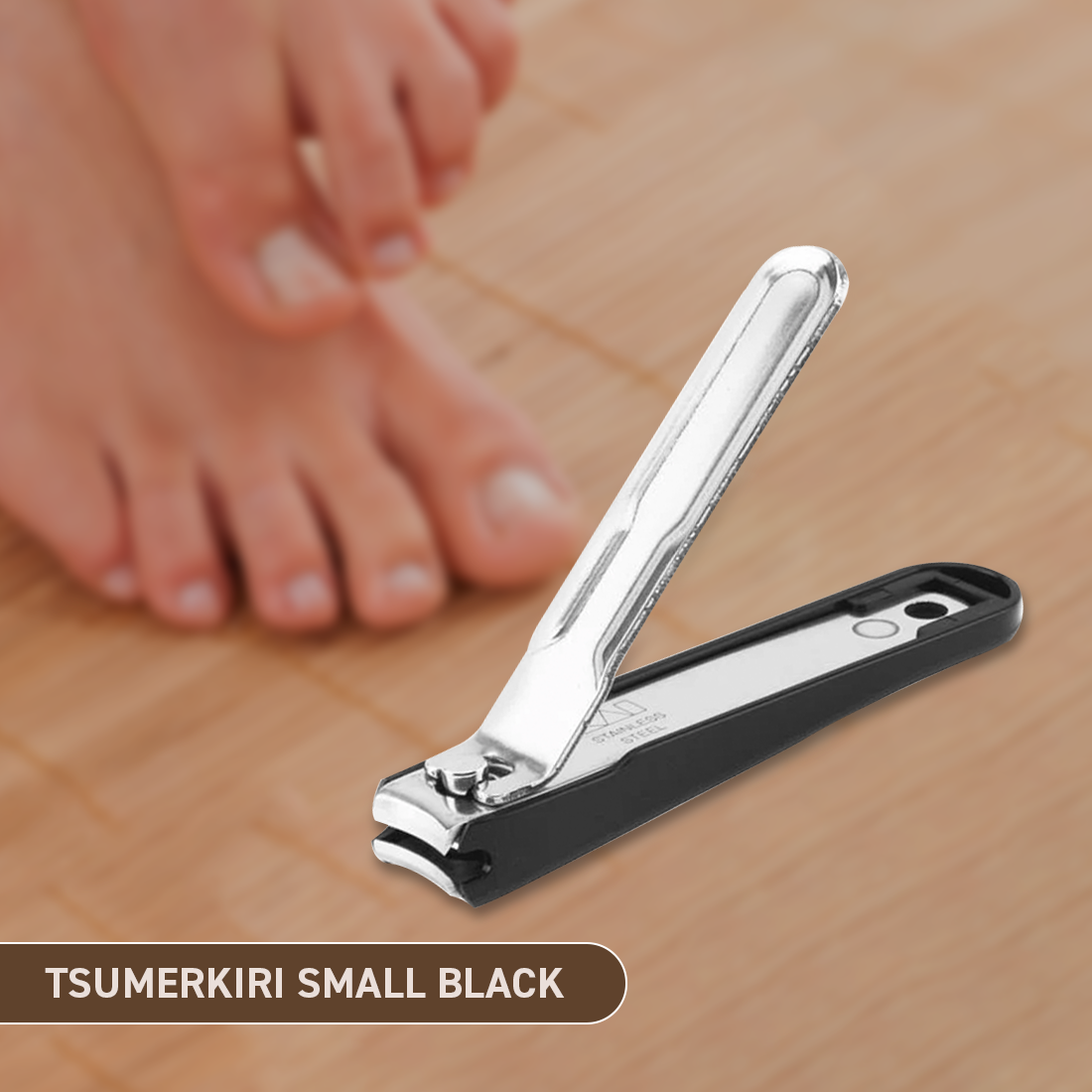 KAI Tsumerkiri Small Black - Nail Clipper