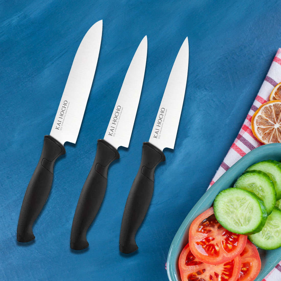 Kai Hocho Premium Utility Knife Gift Set (Pack of 3)