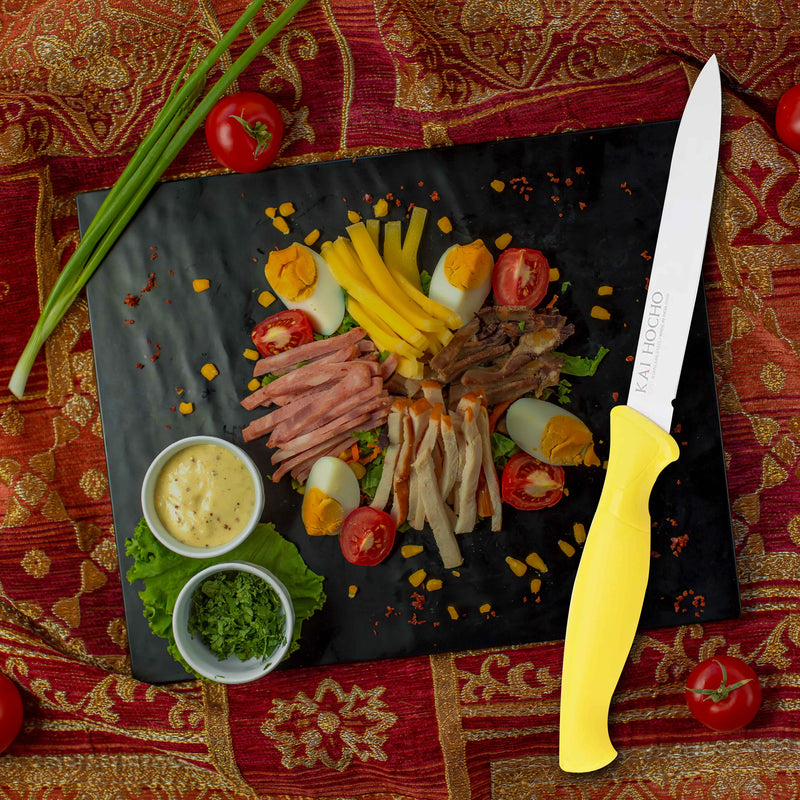 Kai Hocho Kitchen Knife Yellow