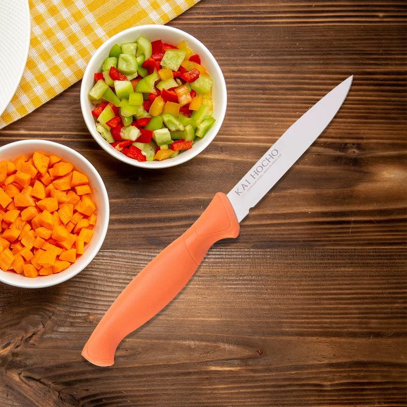 Kai Kitchen Knife Short, Orange