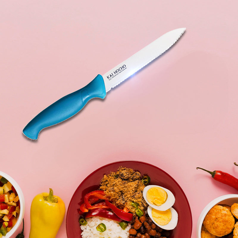 Kai Vegetable Knife Blue