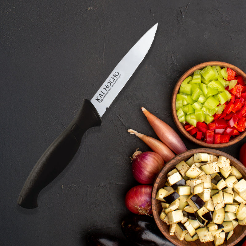 Kai Kitchen Knife Short (Black)