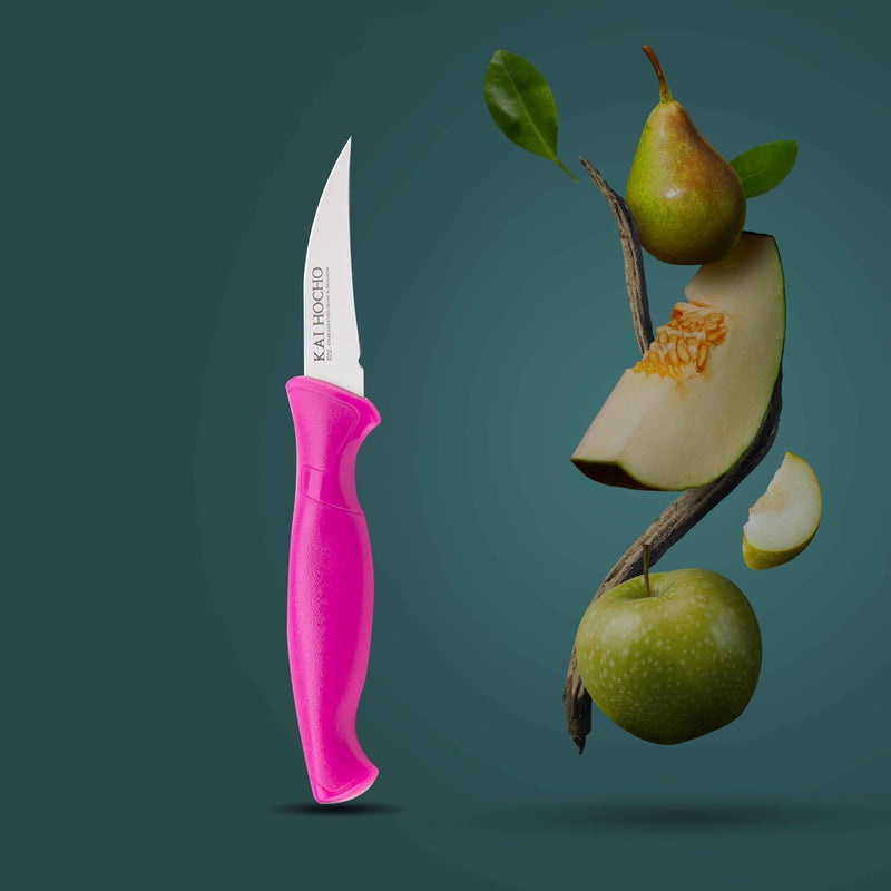 Kai peeling knife pink