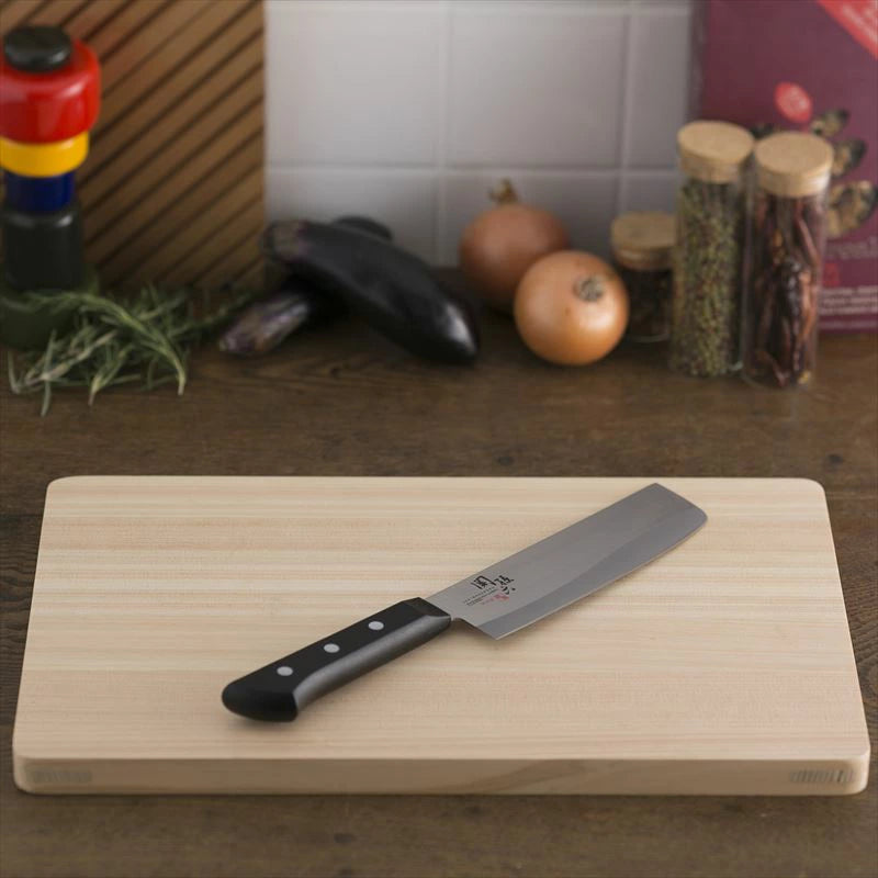 Kai Seki Magoroku Moegi Nakiri Vegetable Knife 165mm #AE2904