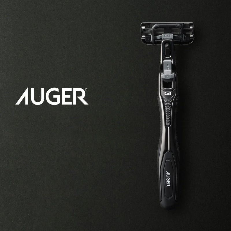 KAI Auger 5-Blade Razor Pack (1 Razor + 6 Cartridges)