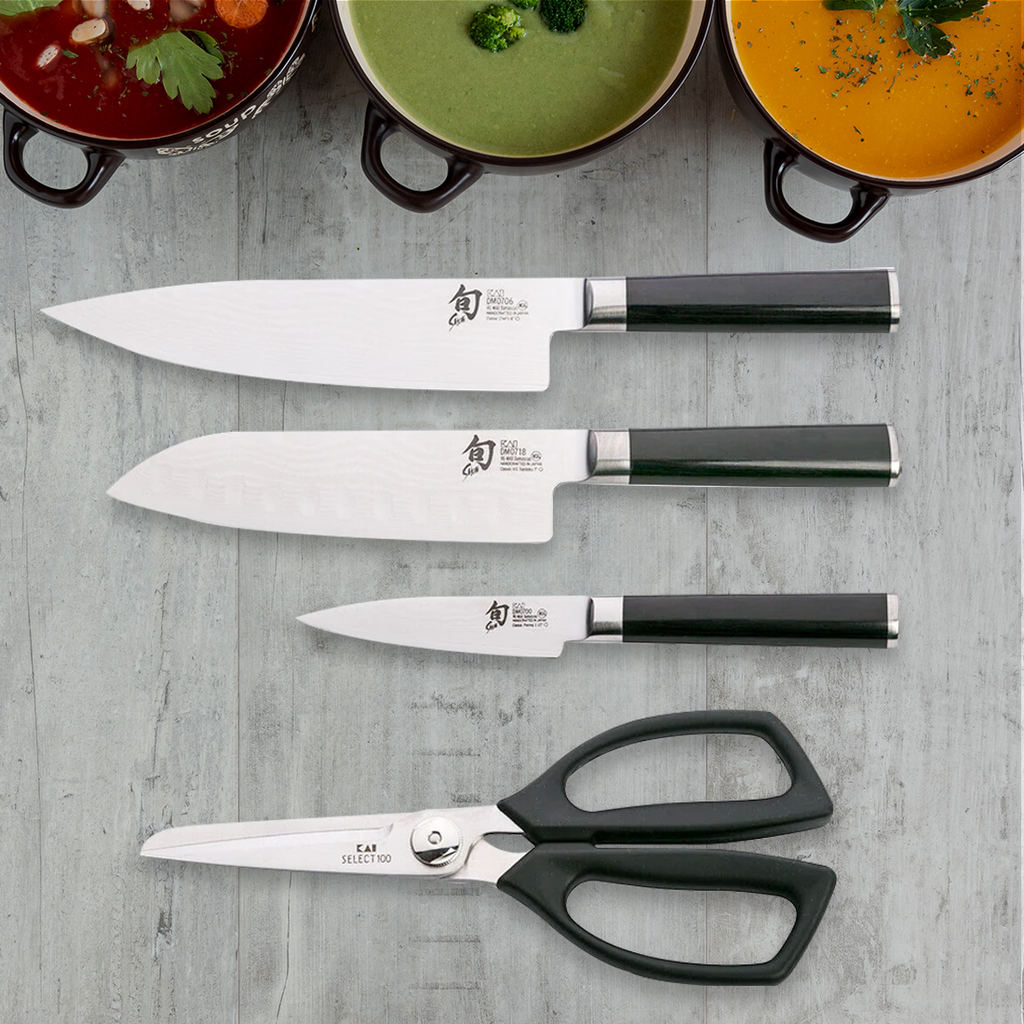 かなさん　エスターク・ゾーマセット KAI Shun Classic 5 Pc Knife Kanso Block Gift Set – KAI INDIA ONLINE