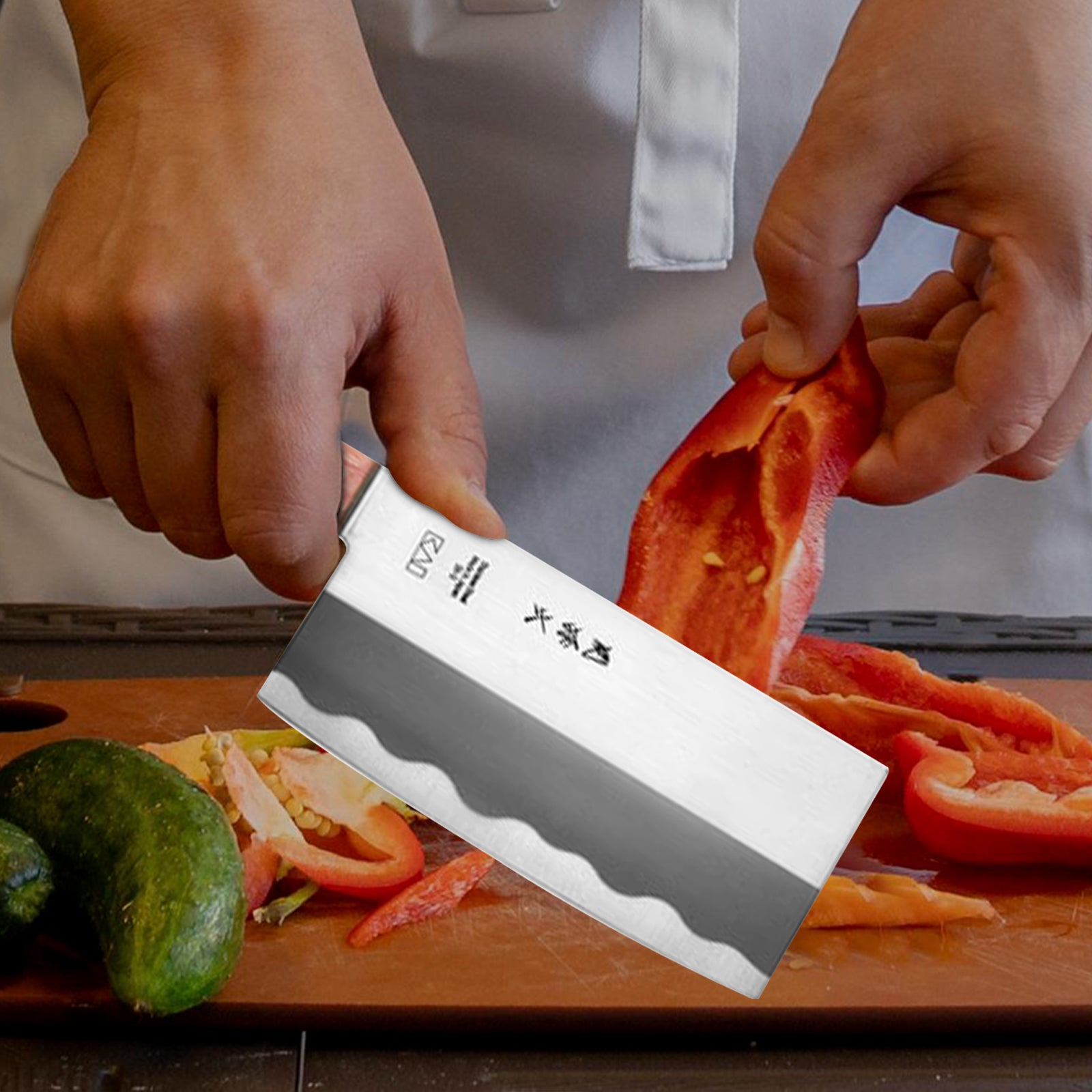 KAI Handcraft SK-3 Chef's Cleaver 7" Chinese Chopping Knife 175mm