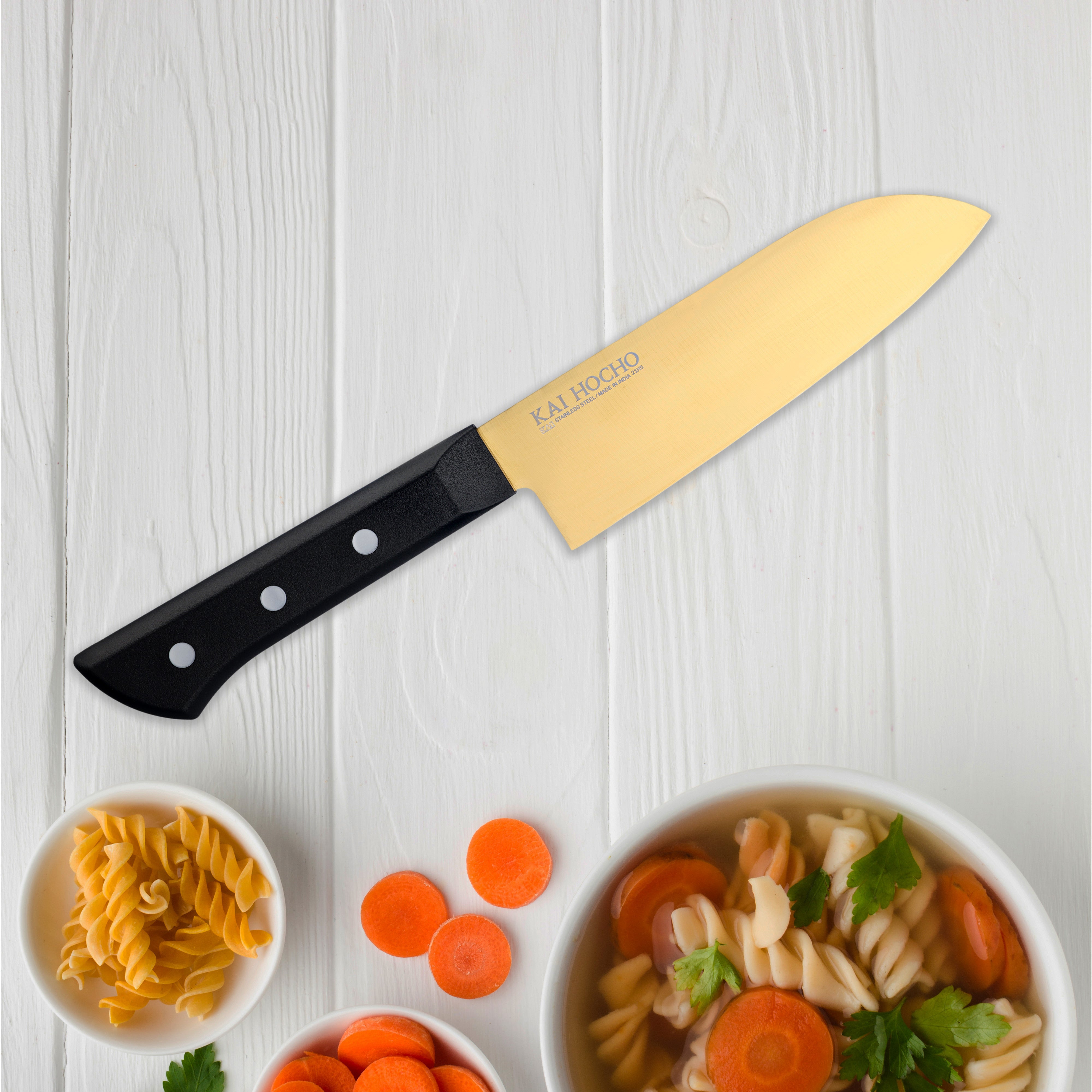 Kai Luxury Series Santoku Knife Gold (000IN9029)