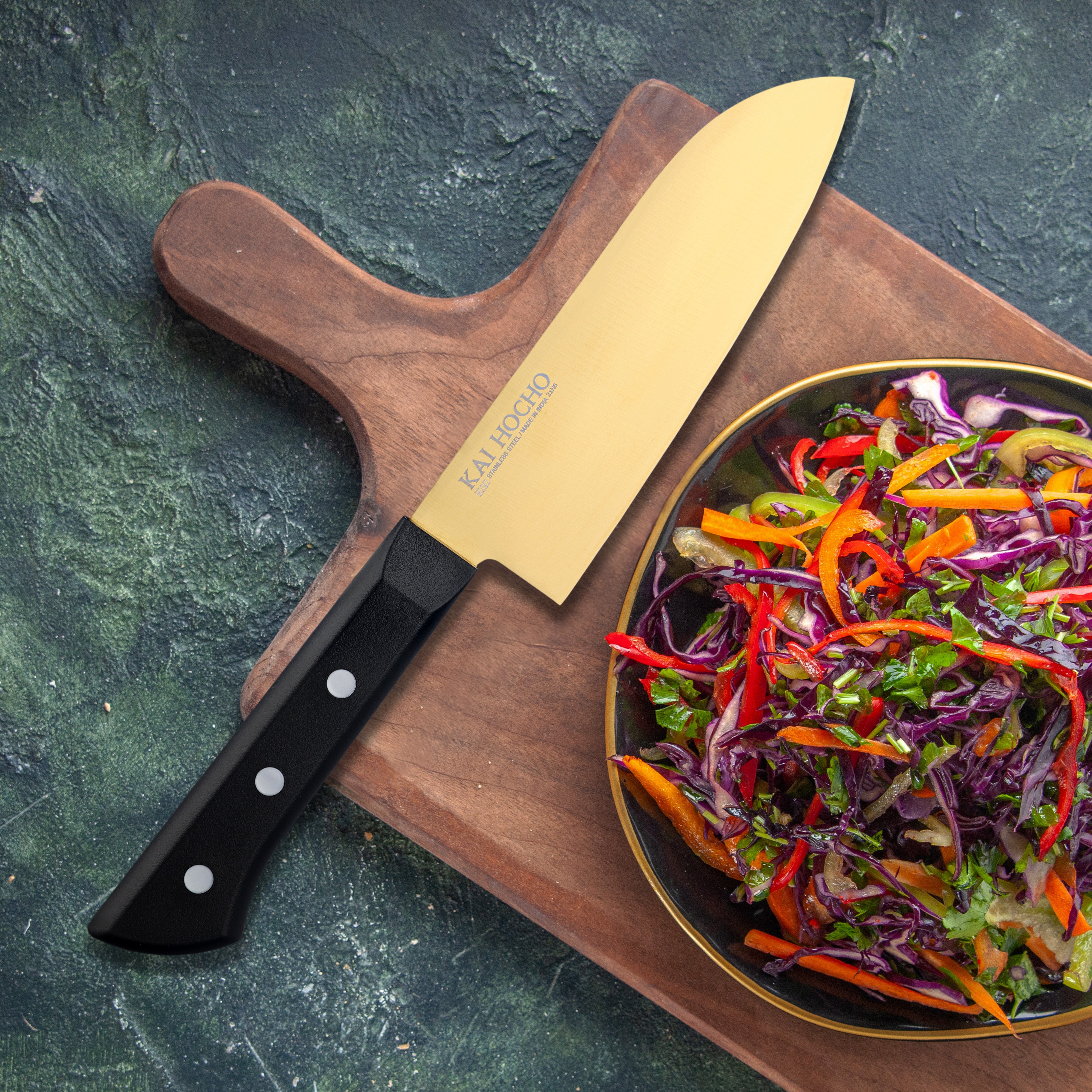 Kai Luxury Series Santoku Knife Gold (000IN9029)