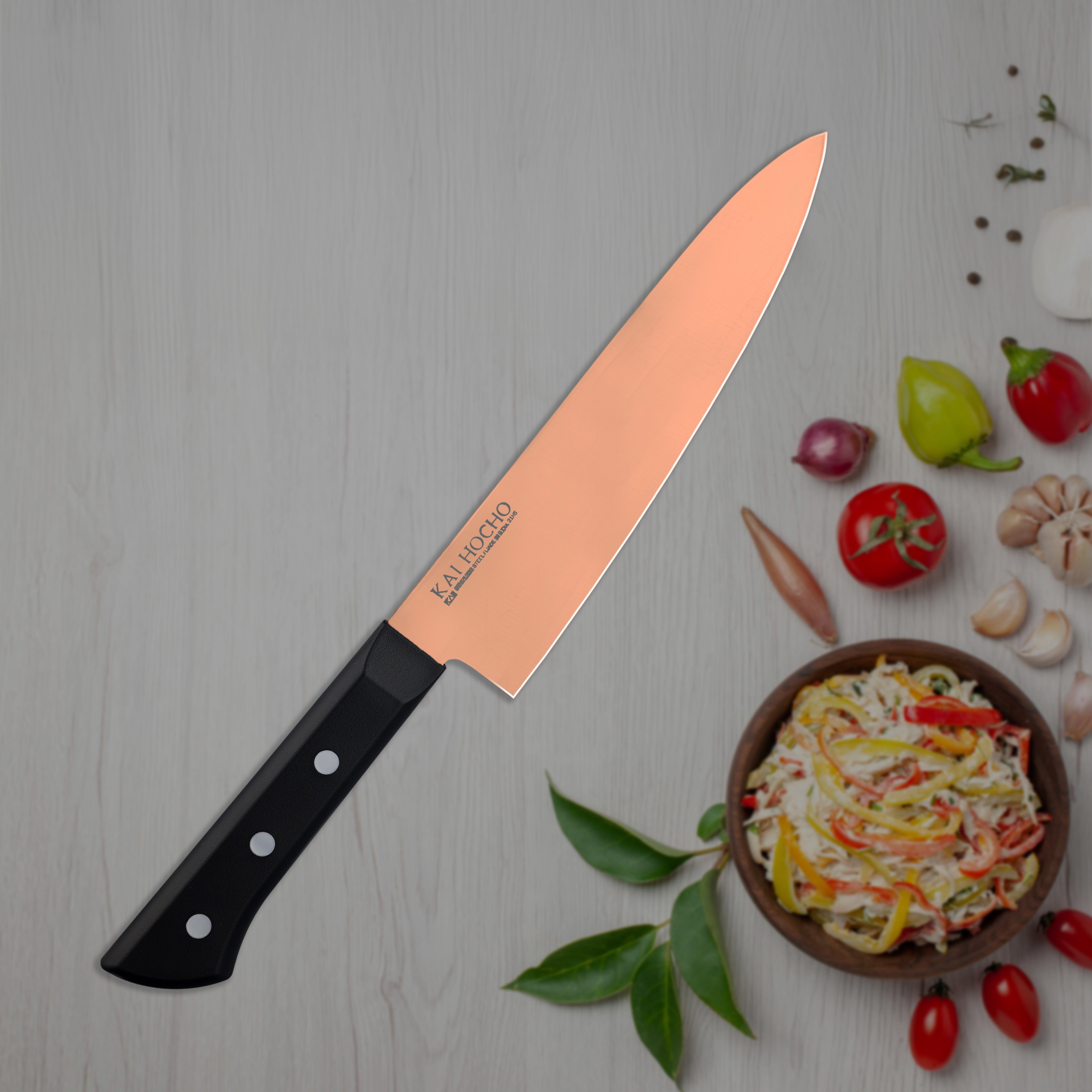 Kai Luxury Series Chef Knife Rose Gold (7.36") (000IN9025)