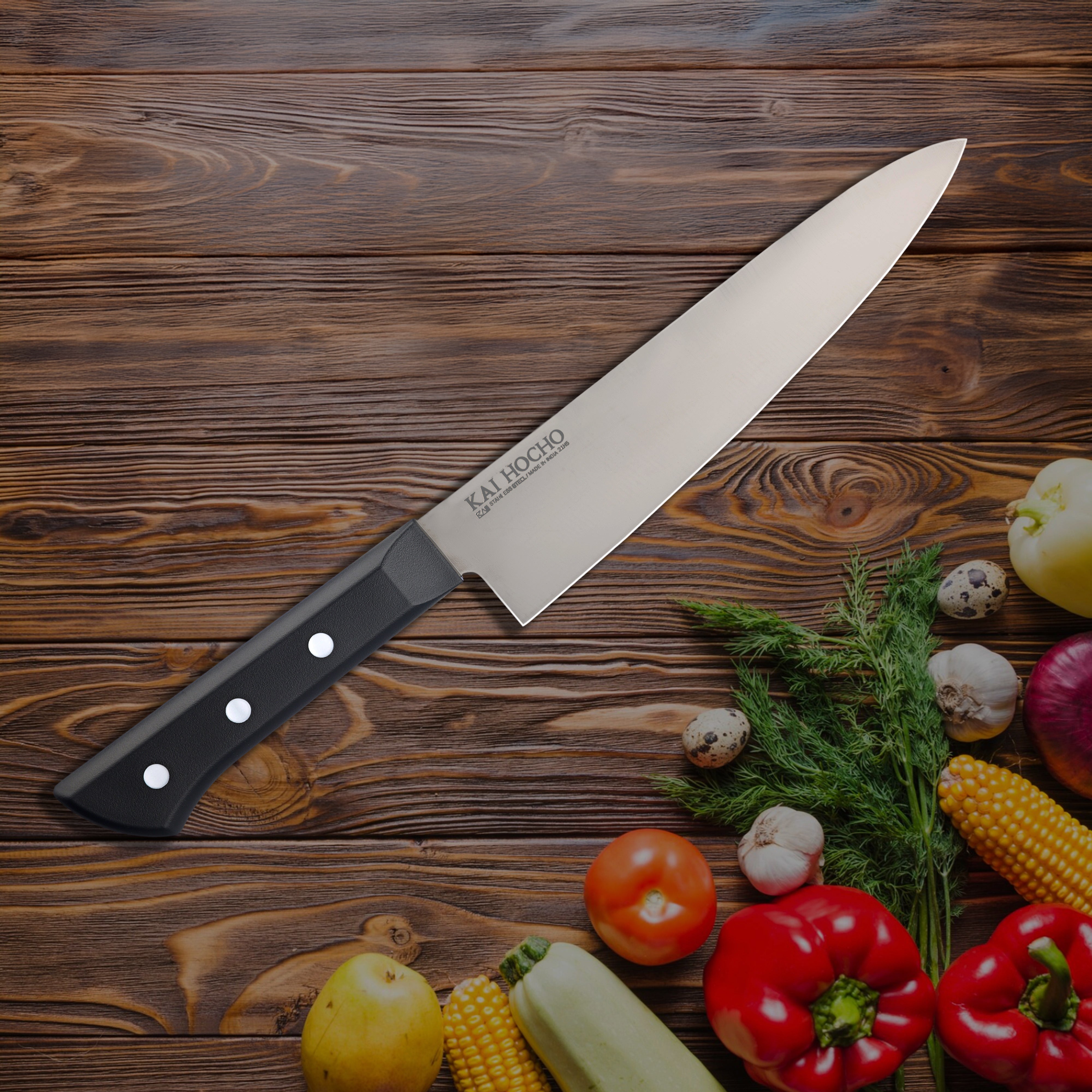 Kai Luxury Series Chef Knife Black (7.36") (000IN9024)