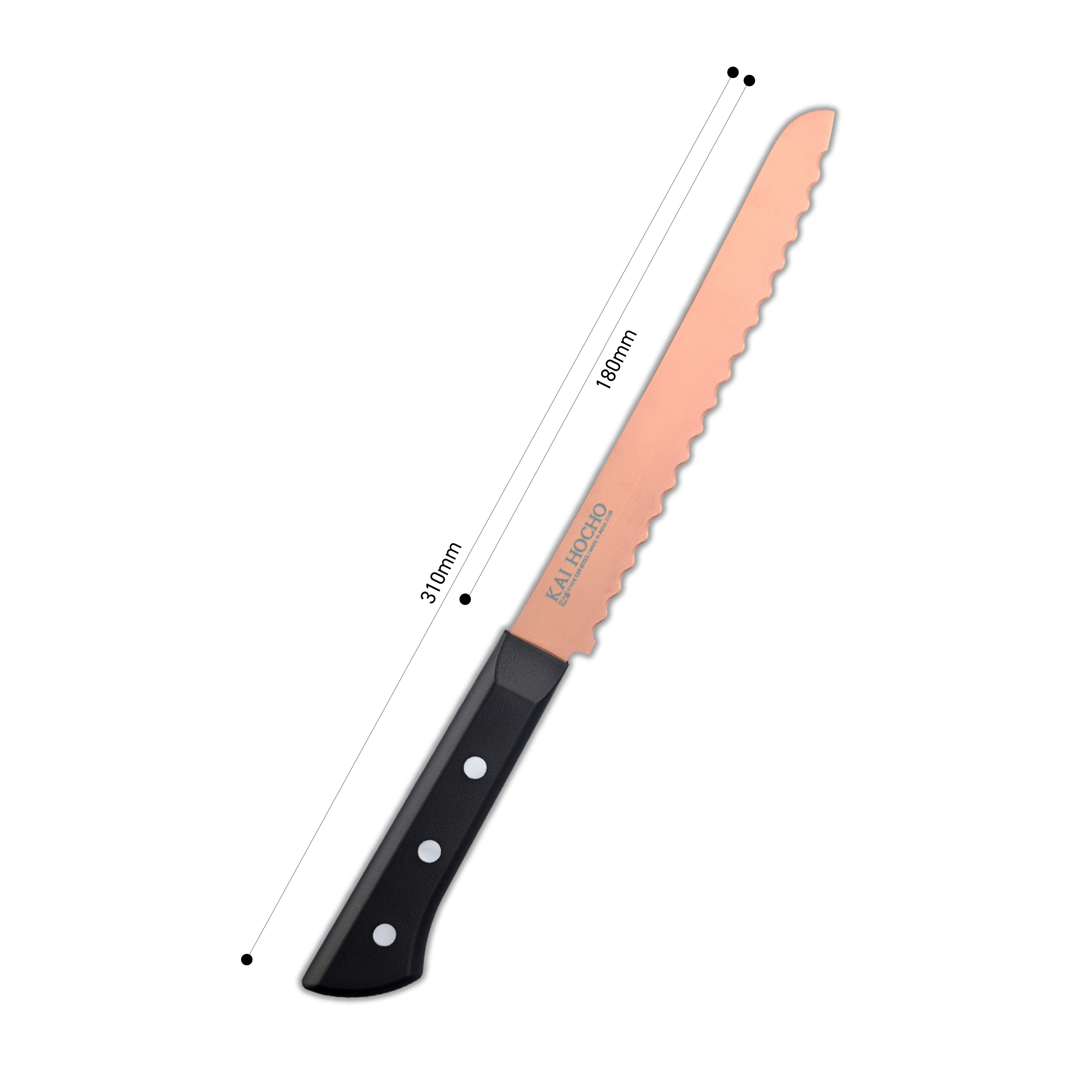Kai Luxury Series Bread knife Rose Gold (000IN9022)