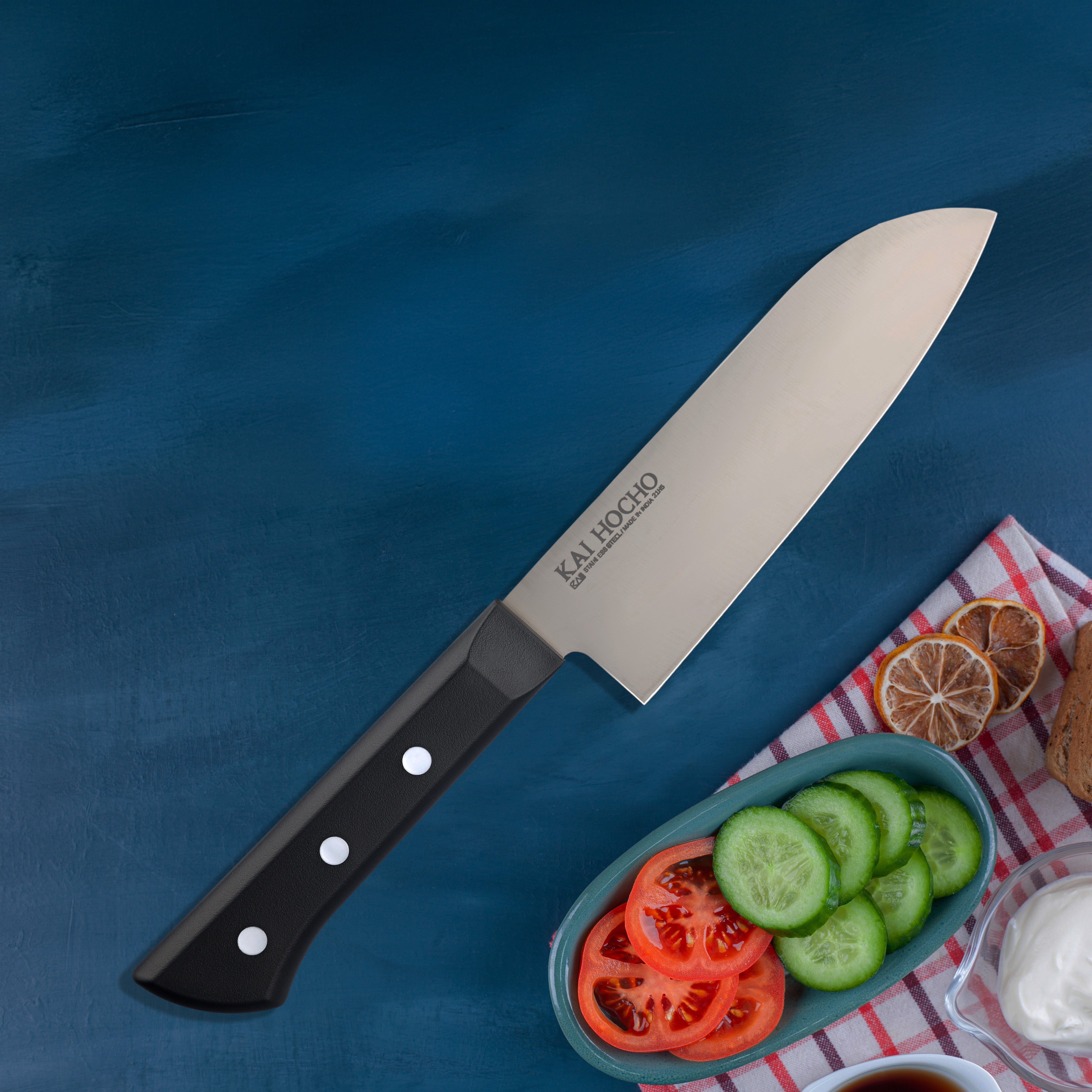 Kai Luxury Series Santoku Knife Black (000IN9027)