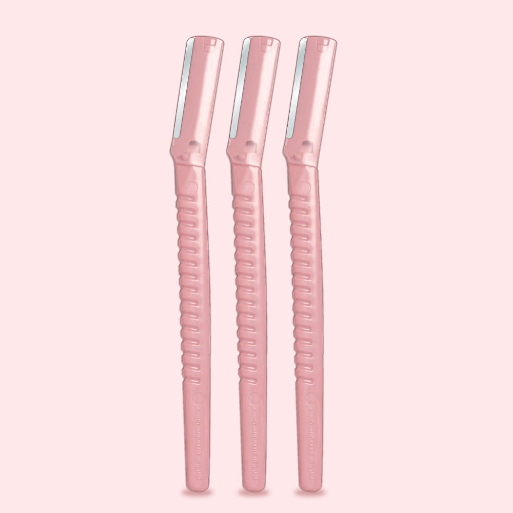 Kai Face & Eyebrow Razor for Women (Pack of 3)