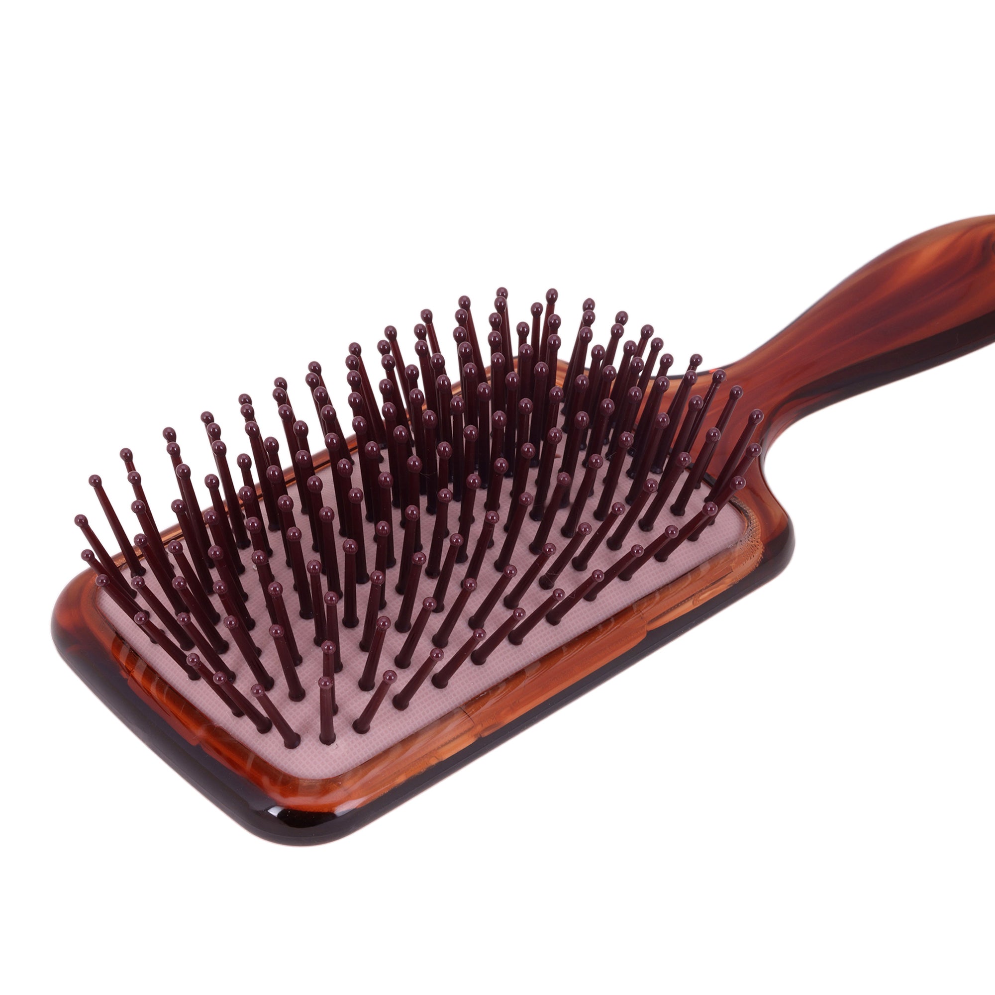 KAI Air Cushion Paddle Brush (Medium)-Brown