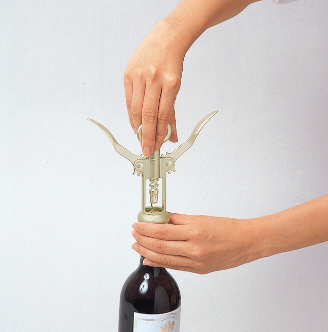KAI Corkscrew Zinc Alloy Wing Wine Opener