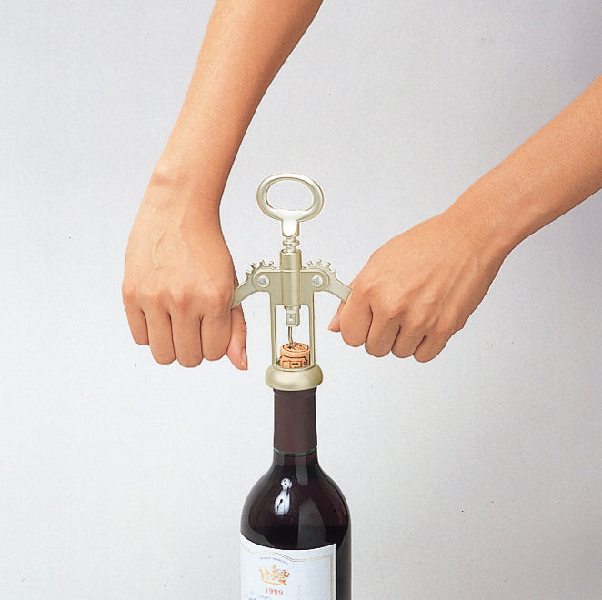 KAI Corkscrew Zinc Alloy Wing Wine Opener