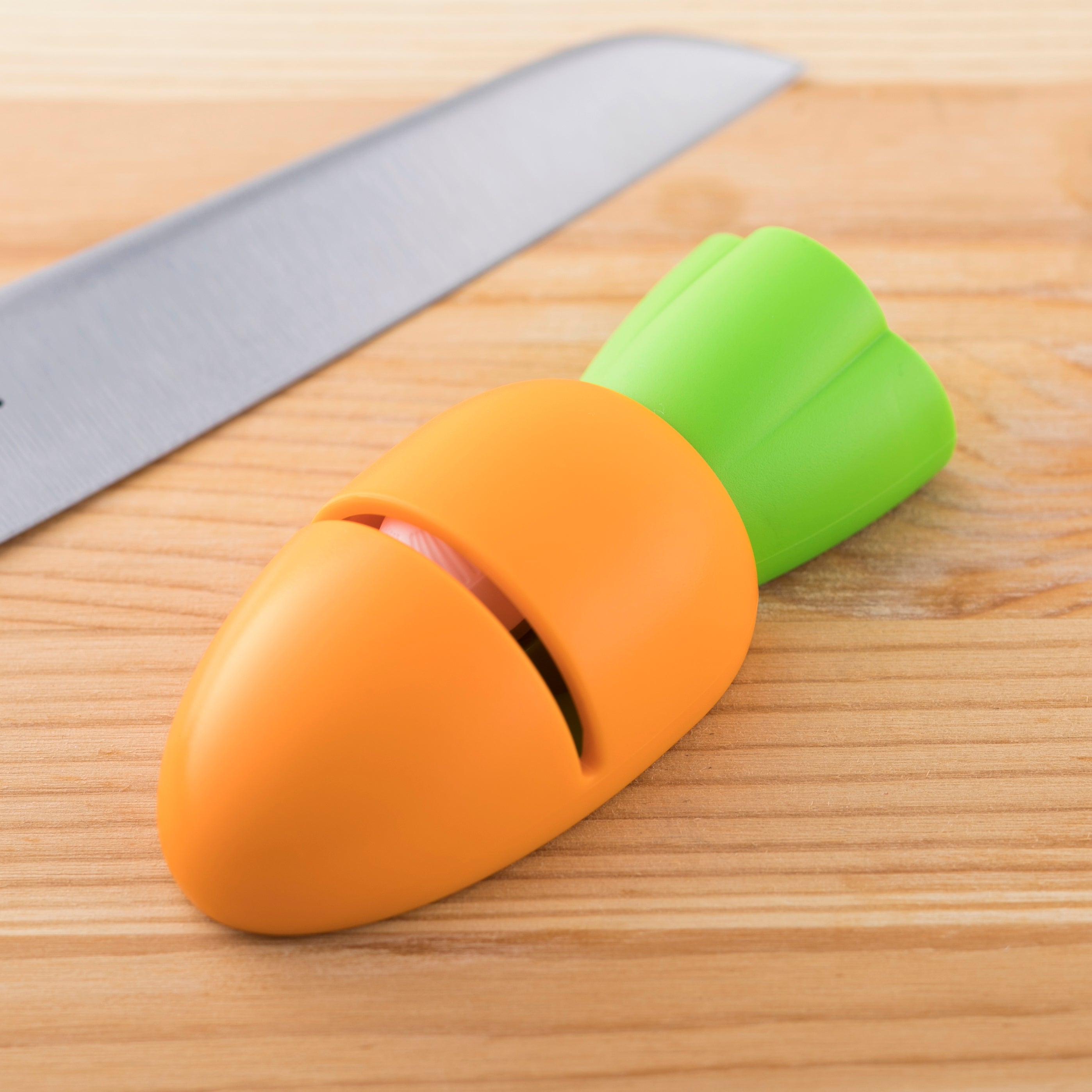 Kai Kitchen Carrot Ceramic Knife Sharpener