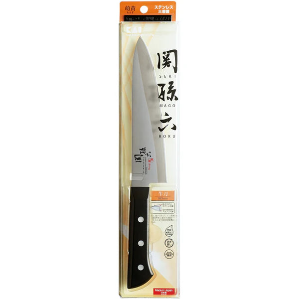 Kai Seki Magoroku MOEGI Knife, Chef's Gyuto Knife, Blade Length 180mm