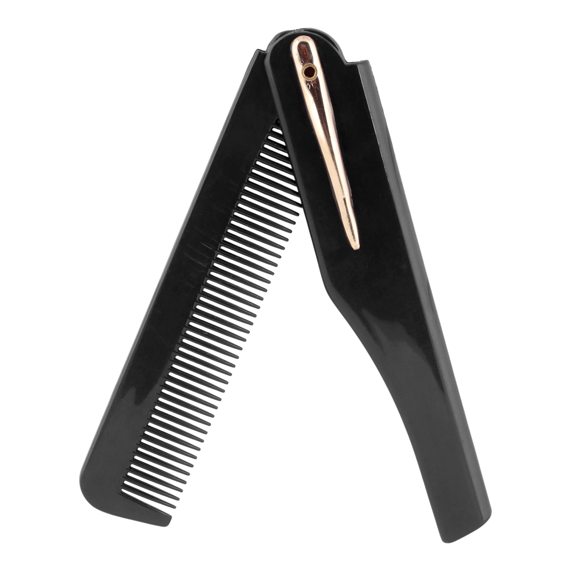 KAI Folded Pocket Comb (Black)