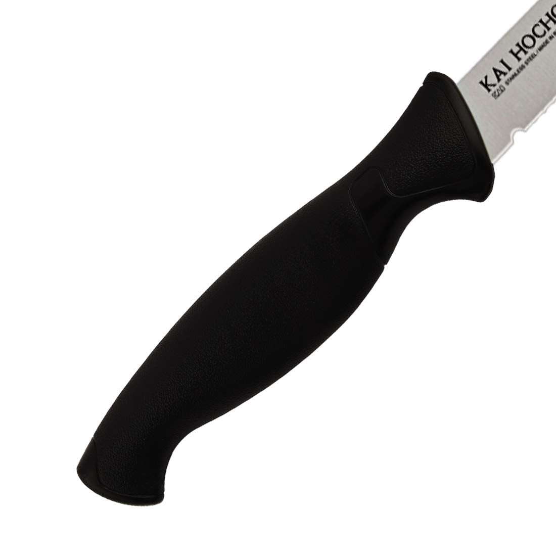 Kai Stainless Steel Kitchen Knife, 2 Pieces (Black)