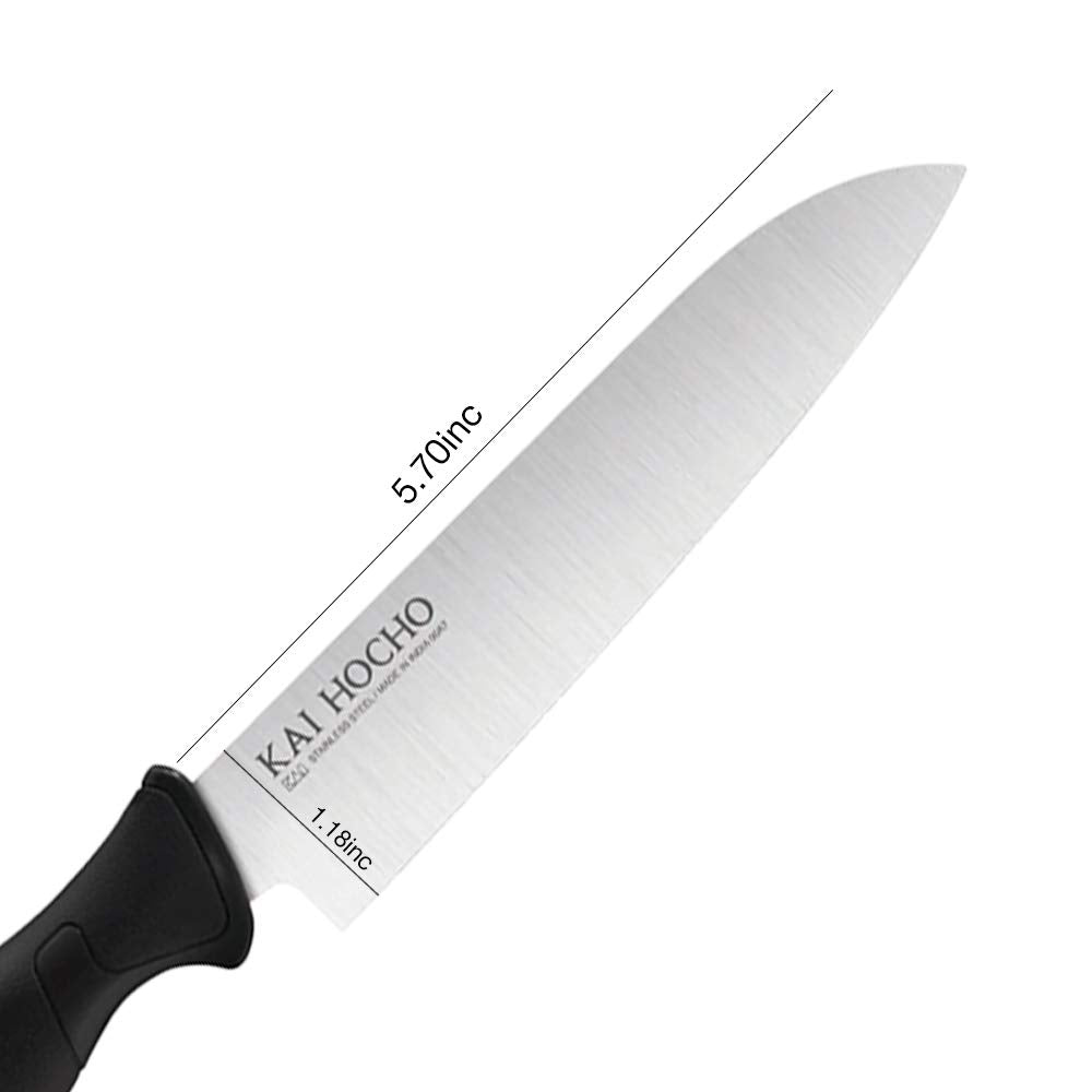 Kai Kitchen Peeler and Hocho Premium Utility Knife Gift Set