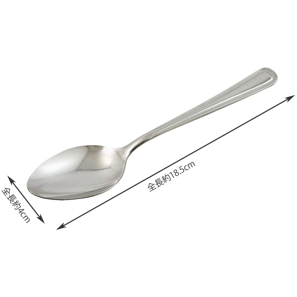 KAI New Comet Dessert Spoon (Set of 6) Made in Japan (000FA0702)