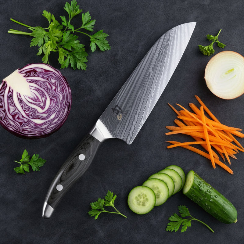 KAI Shun Nagare 7" Santoku Knife (NDC0702)