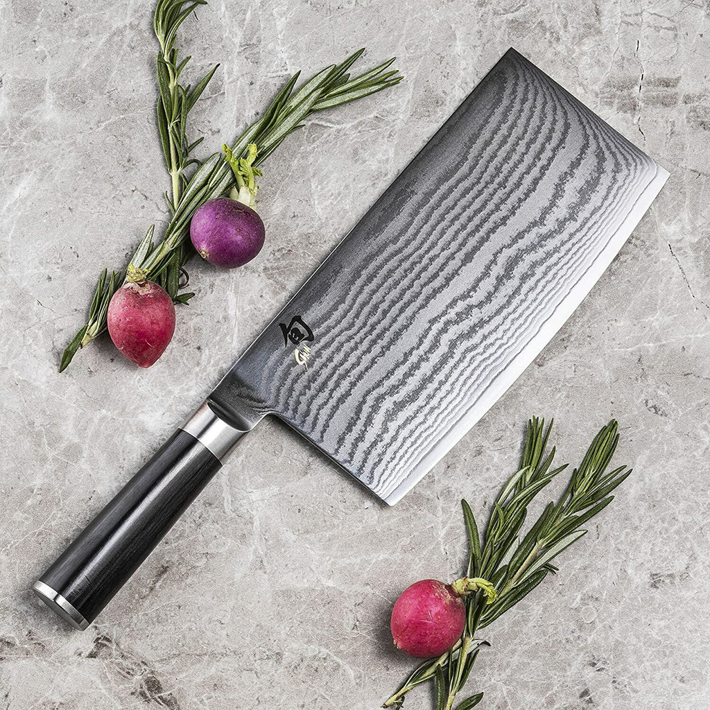 KAI Shun Classic Vegetable Cleaver 7" [DM0712] KAI INDIA ONLINE