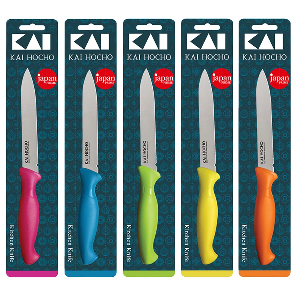 Kai Hocho Kitchen Knife, Pack of 5 (Plain Knife)