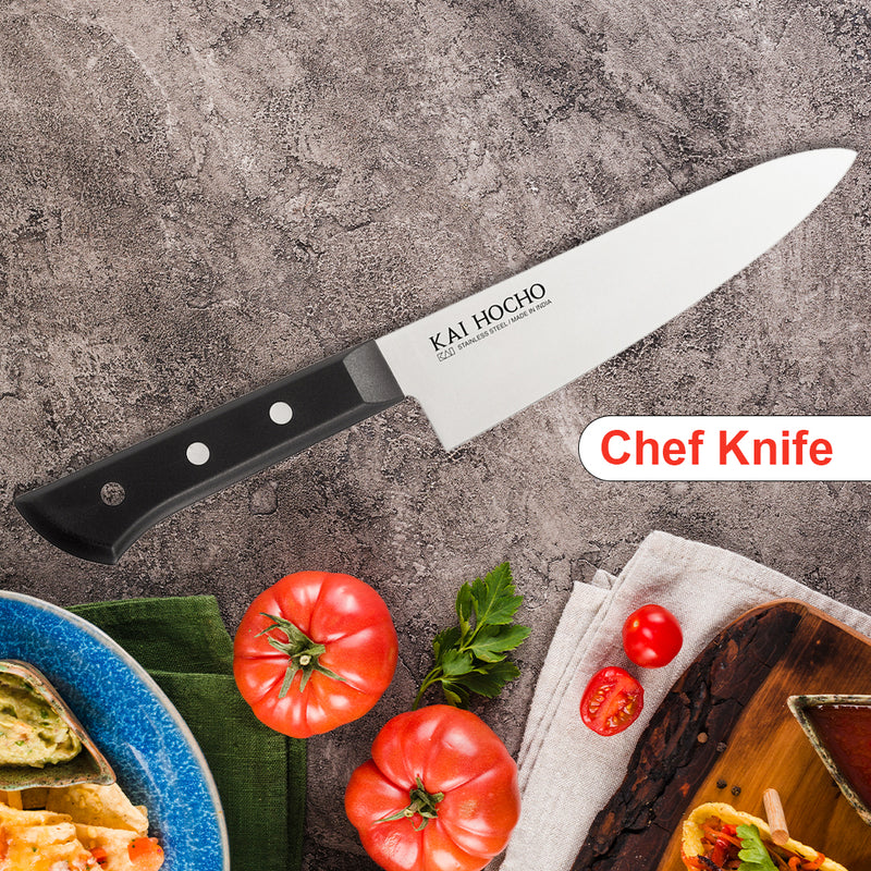Kai Hocho Premium Carbon Steel Chef Knife (7.36")