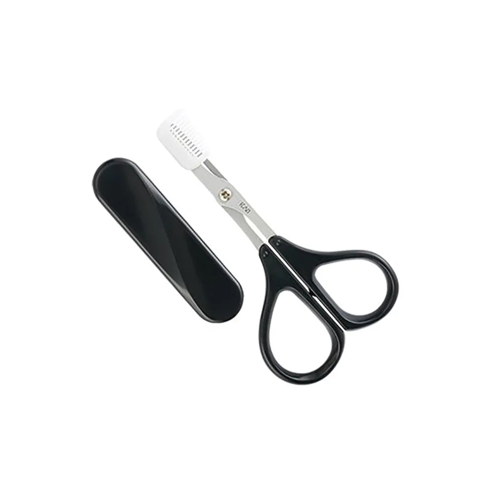 Kai Eyebrow Scissor With Compact Comb