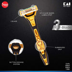 Kai Kamisori 3 Blade Men RAZOR (2pcs pack) - Men Razor
