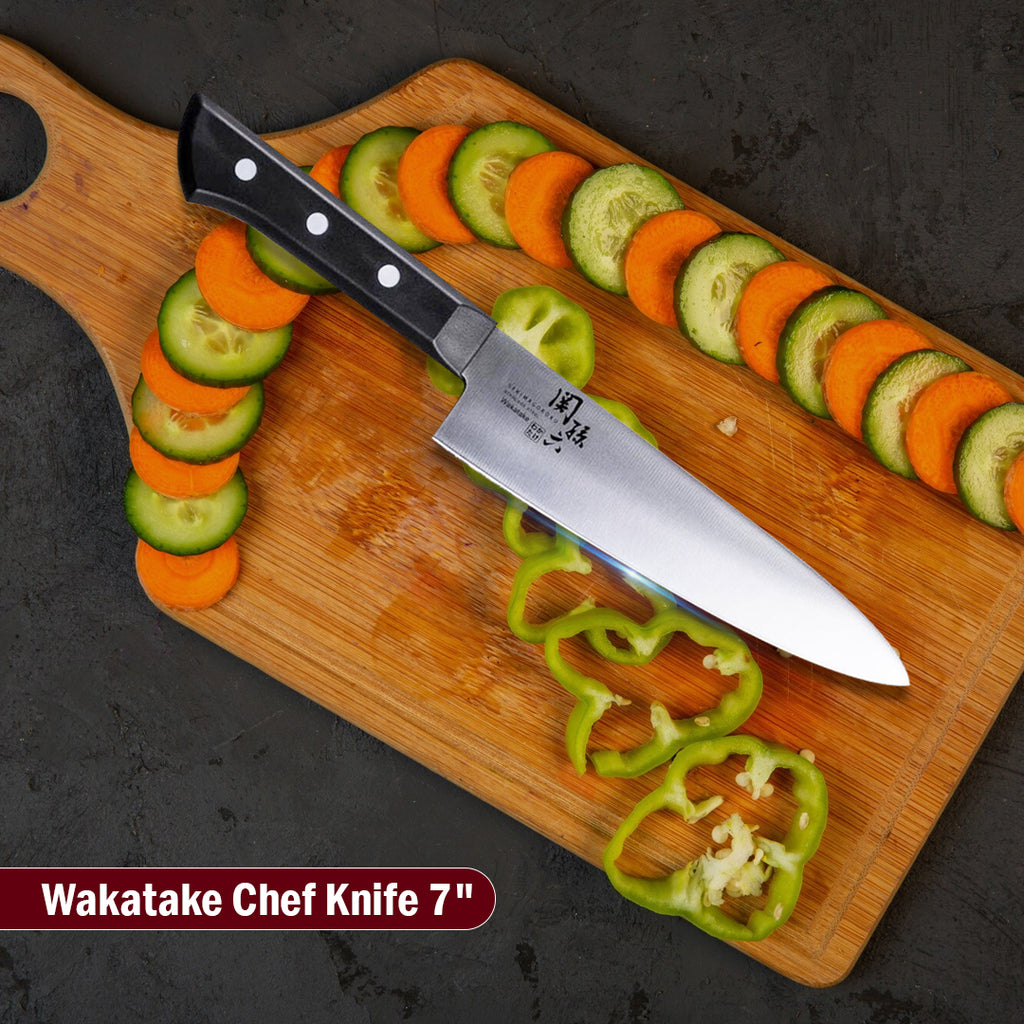 Kai Seki Magoroku Wakatake Chef Knife 7