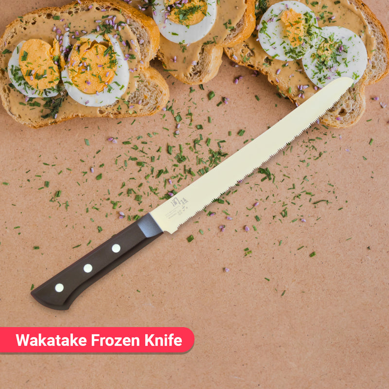 Kai Seki Magoroku Knife Wakatake Frozen Knife Blade Length 210mm AB5426