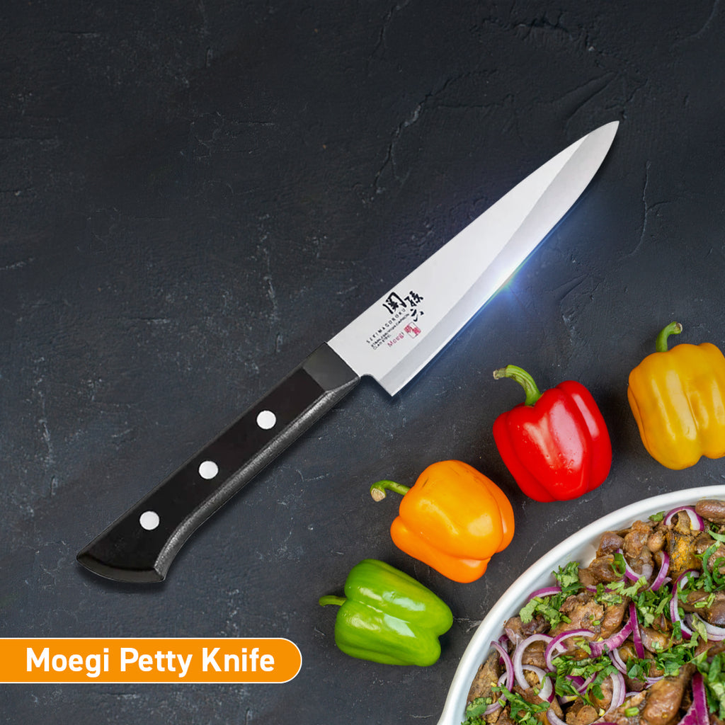 Kai Seki Magoroku Moegi Petty Knife 4.7
