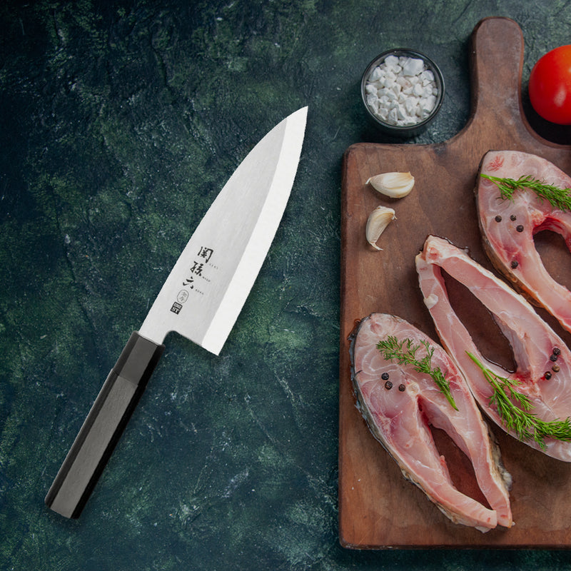 kai Seki Magoroku Kinju ST Japanese Deba Knife 180mm (AK-1103)