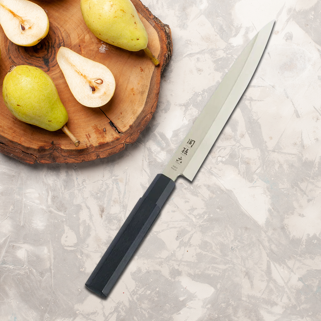 Seki Magoroku Kinju Yanagiba Knife, Sashimi-Blade 8.25" (21 cm)