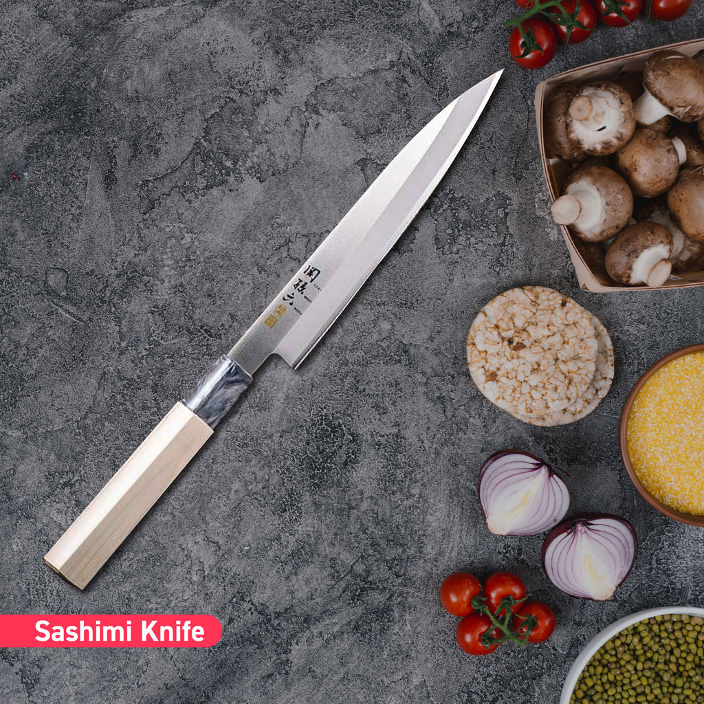 KAI Seki Magoroku Sashimi Ginju Knife 180mm [AK5065] – KAI INDIA