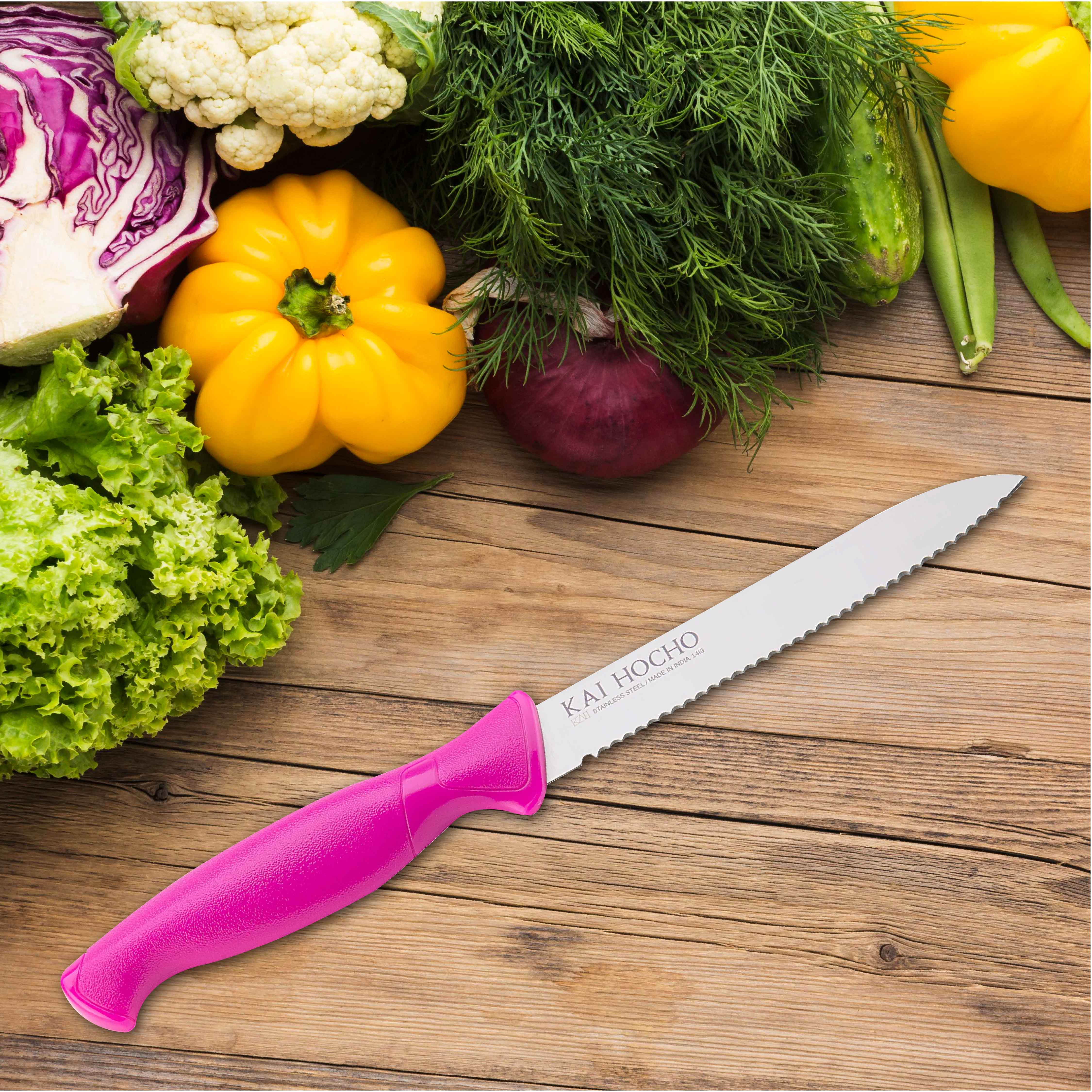 Kai Vegetable Knife Pink