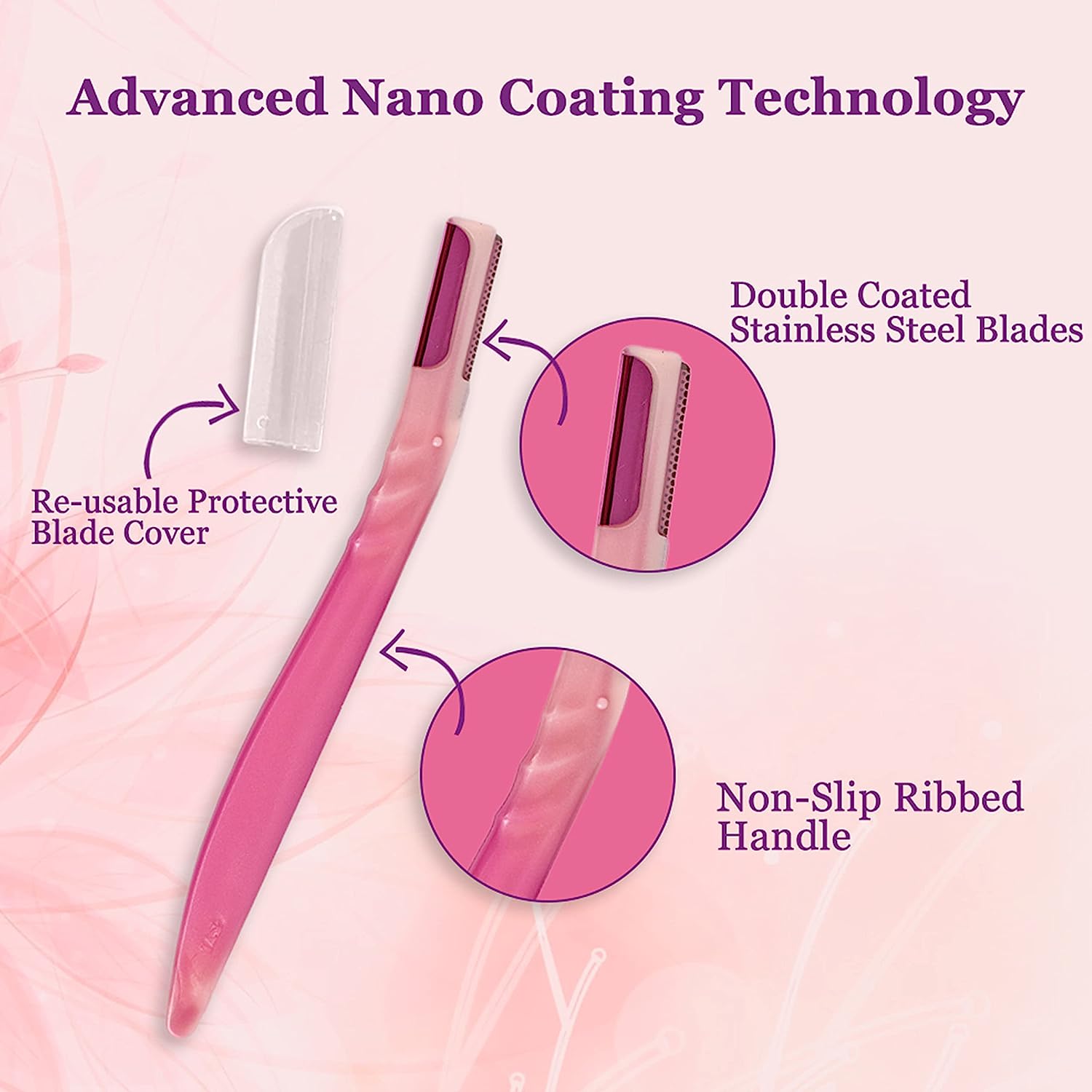 Kai Beauty Box For Women - Face, Bikini, Body Razor Combo